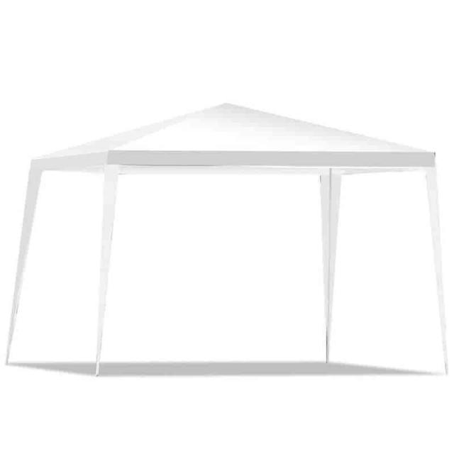 10 x 10ft Canopy Tent Outdoor Wedding Party Event Tent for Patio Backyard, Heavy-duty Pavilion Catering Tent