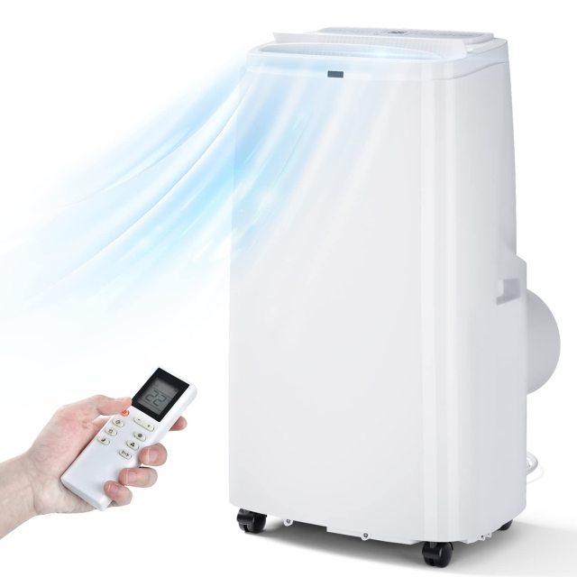 ARLIME Portable AC Air Conditioner 9000 BTU/ 12000BTU, AC Units for Rooms 3-in-1 with Fan & Dehumidifier