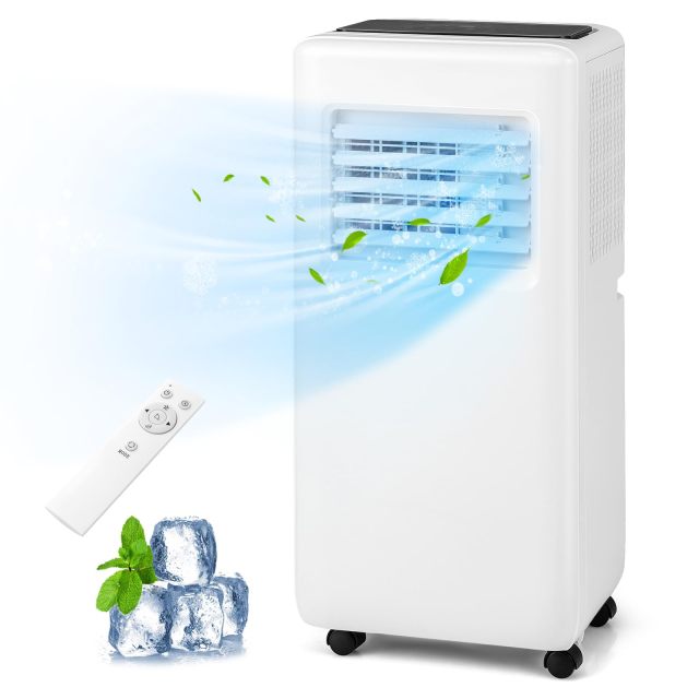 ARLIME Portable Air Conditioner, 3 in 1 Air Cooler w/Fan, Quiet Floor AC w/Sleep Mode