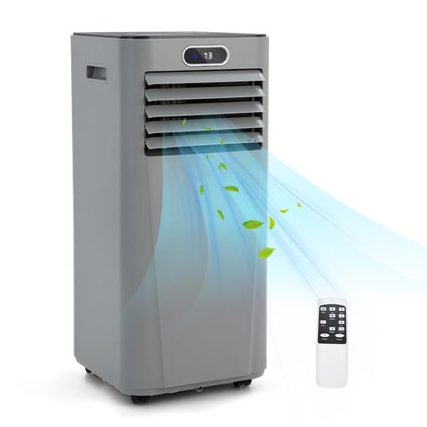 ARLIME Air Conditioner Portable, 10000 BTU Cools up to 350 sq. ft, Portable AC Unit with Fan & Dehumidifier