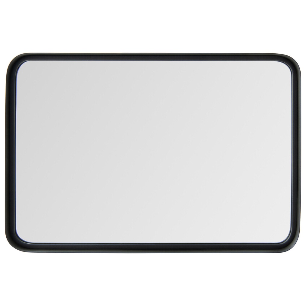 Rectangular Wall Mount Bathroom Mirror with Solid Steel Frame-L