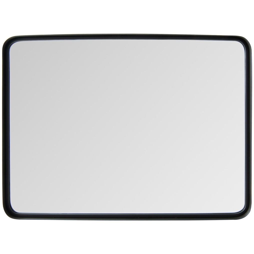 Rectangular Wall Mount Bathroom Mirror with Solid Steel Frame-L