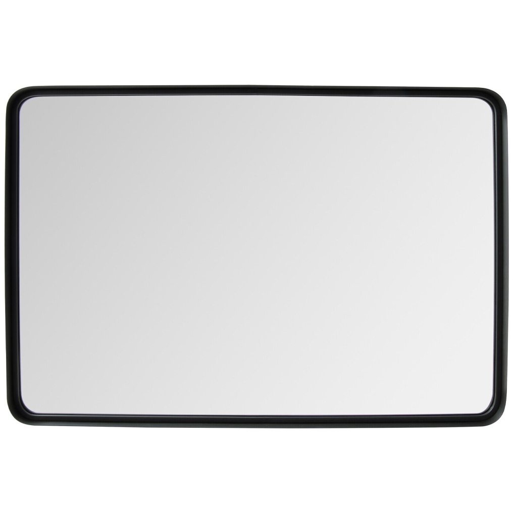 Rectangular Wall Mount Bathroom Mirror with Solid Steel Frame-L